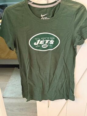 Nike Green New York Jets Logo Tee